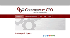 Desktop Screenshot of counterpartcfo.com